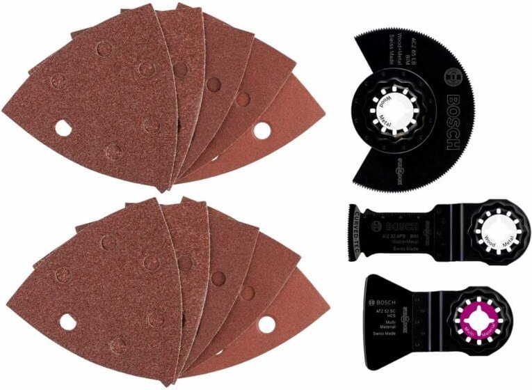 Bosch - 13tlg. Universal-Schleifblätter-Set 2608661694 gop Multimaster Starlock