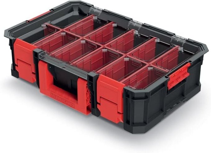 Werkzeugkiste Sortimentsbox Kleinteile Organiser Boxen und Trennwände, Version: KMS553515S, 517 x 331 x 134 - Kistenberg