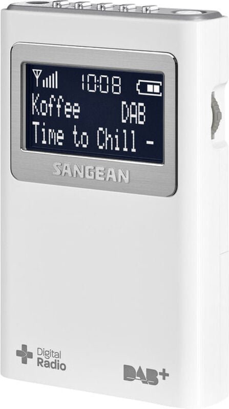 DPR-39 Taschenradio dab+, ukw Weiß - Sangean