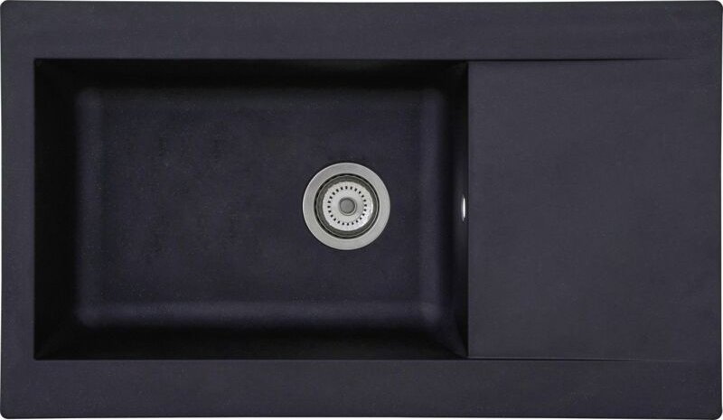 respekta Mineralite Einbauspüle 1 Becken Denver 86 x 50 cm Spülbecken Spüle
