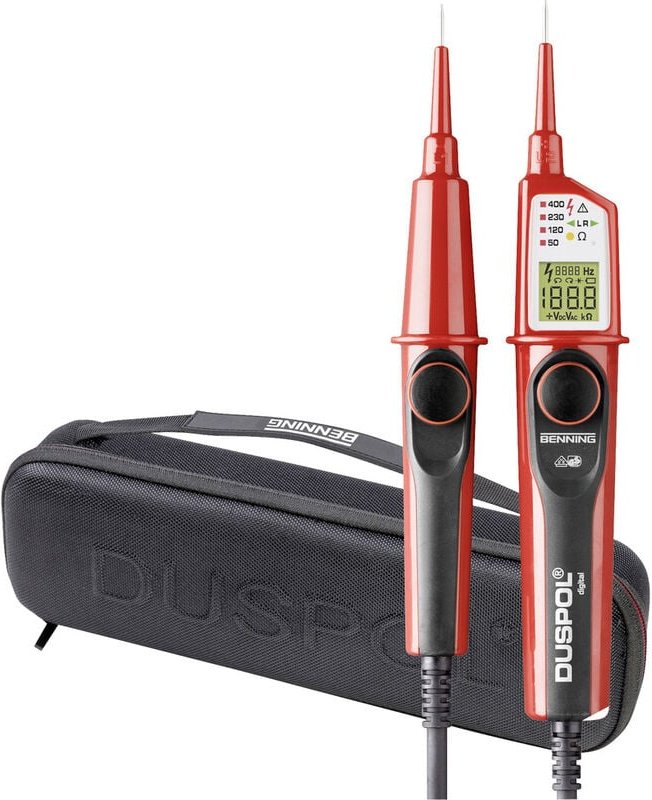 Duspol digital set Phasen- und Drehfeldprüfer - Benning