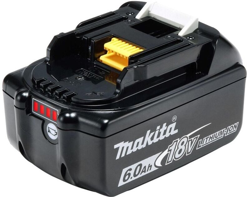 Akku MAKITA BL1860B 18V Li-Ion LXT 6,0 Ah mit Ladeanzeige