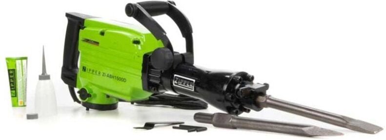 Zipper - Abbruchhammer Meisselhammer Stemmhammer Schlaghammer 1500 w inkl. Zubehör