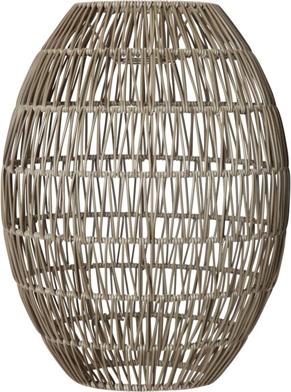 Best Season Lampenschirm 'Linde', beige, für E27, ca. 30x40 cm