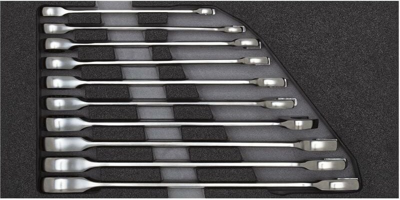 Red 3301702 R22150003 Maul-Ringratschenschlüssel-Satz Schlüsselweite (Metrisch) 07 - 29 mm - Gedore