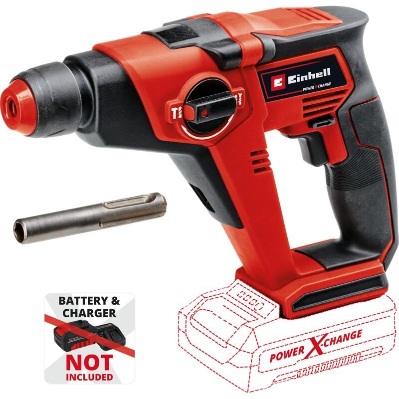 Akku-Bohrhammer te-hd 18/12 Li Solo 18 v Bohrhammer - Einhell