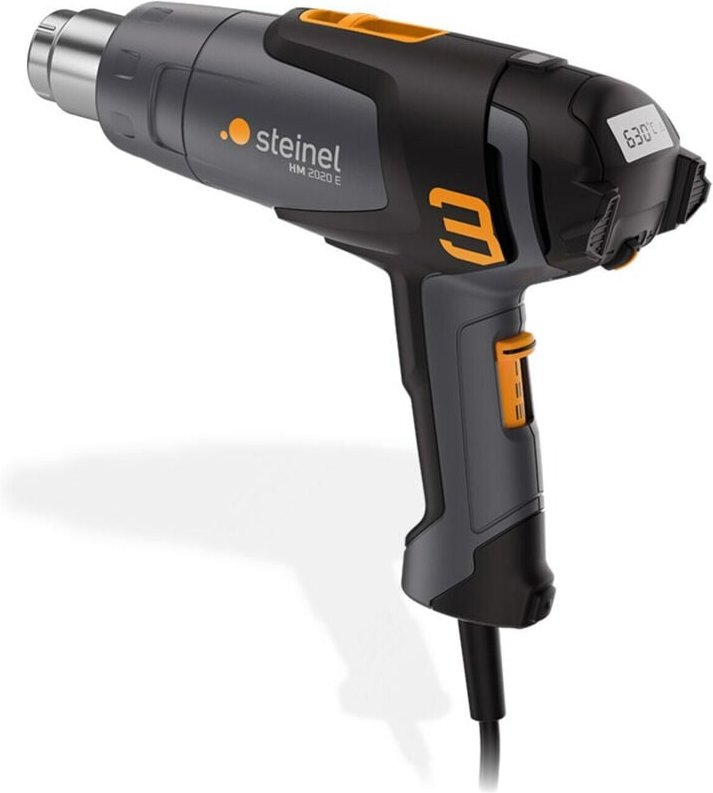 Heißluftgebläse hm 2020 e, 2200 w, LCD-Display, Temperatur 80°-630°C, Heißluftgebläse mit Keramikheizung, 150-500l/min. ...