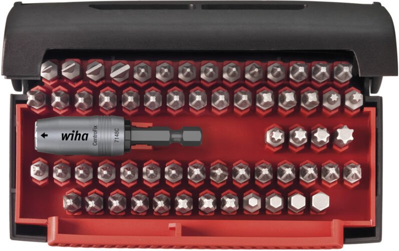 Bit Set Collector Standard 25 mm gemischt 61-tlg. 1/4' C6,3 i in Box i Bit-Satz mit Bithalter i Schnellwechselhalter, ma...