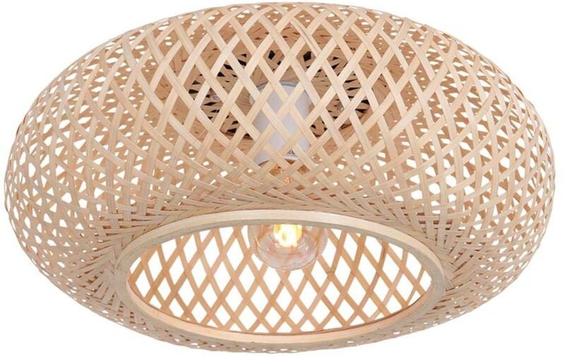 Steinhauer - Anne Lighting - deckenleuchte - Maze - natürlich - bambus metall