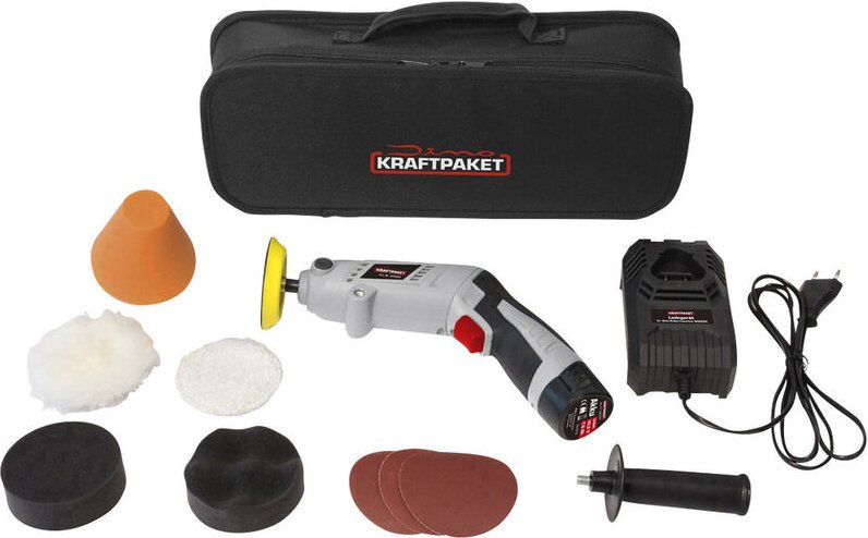 Dino Kraftpaket - Multiplex Drehbar in Stabform 640256 Akku Rotationspoliermaschine 10.8 v 100 w 400 -