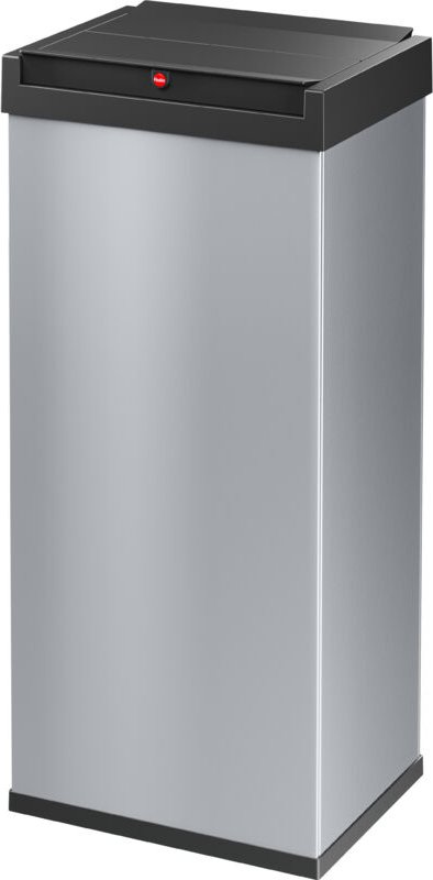 Hailo - Abfallbehälter H763xB339xT260mm 52 l silber