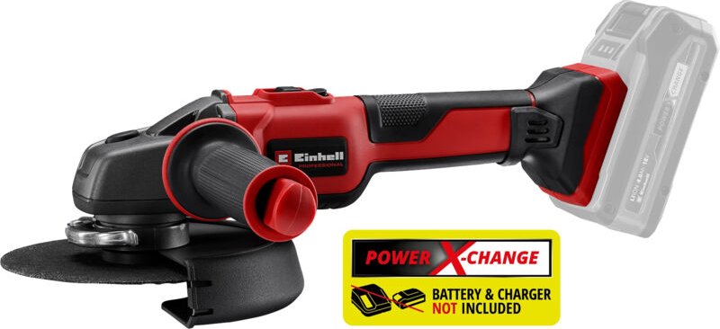 Einhell - Akku-Winkelschleifer axxio 18/150 - Solo Power X-Change (18 v, 700 w, Bürstenloser Motor, Wiederanlauf-, Schei...