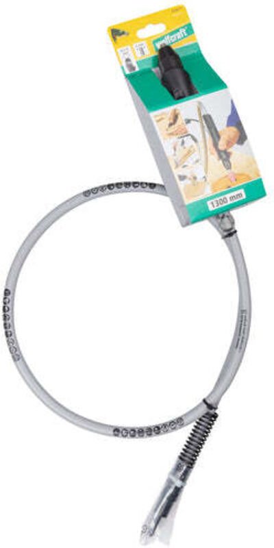 Wolfcraft - Biegsame Welle Bohrfutter 6 mm, Länge 1300 mm Schrauben & Bohren