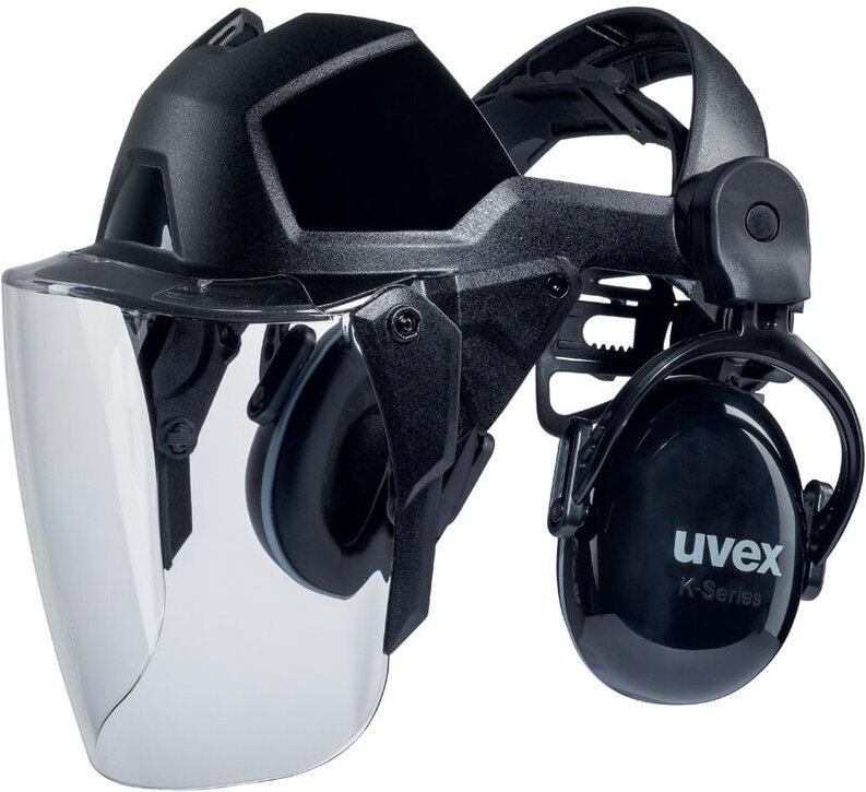 Uvex - Visier und Gehörschutz faceguard pc exc. as af 9790.212