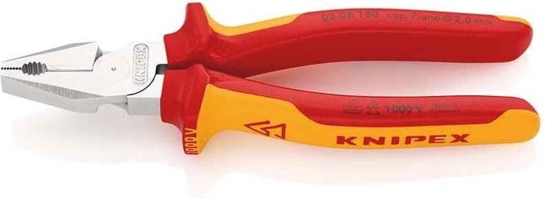 Vde Kraft-Kombizange 180 mm (02 06 180) - Knipex