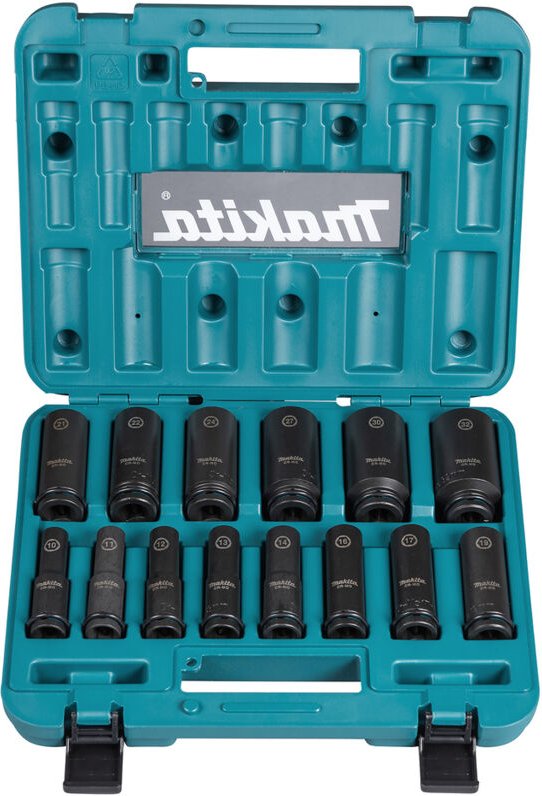 Steckschlüssel-Set 14-teilig 1/2' - Makita