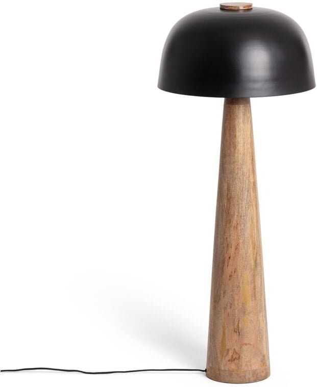 Led Stehleuchte aus Metall Nagama Schwarz