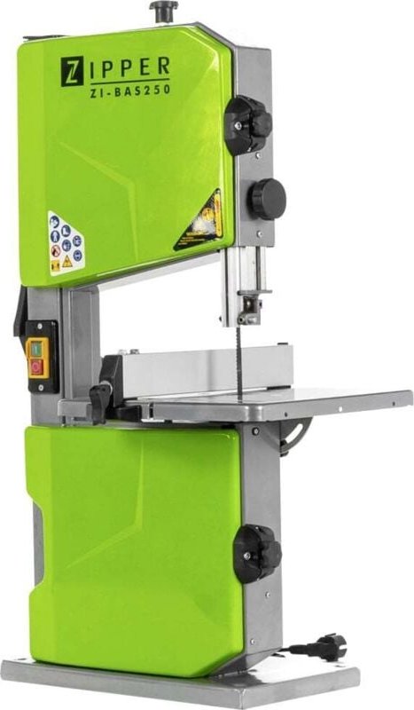 Thumbnail - Zipper - Holz-Bandsäge ZI-BAS250 500 w, Sägebandlänge: 1712 mm