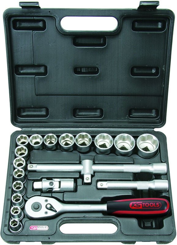 Ks tools 1/2' Steckschlüssel-Satz 20-teilig