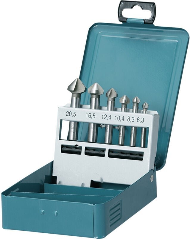 D-42204 Senker-Set 6.3 mm, 8.3 mm, 10.4 mm, 12.4 mm, 16.5 mm, 20.5 mm 5 St. - Makita
