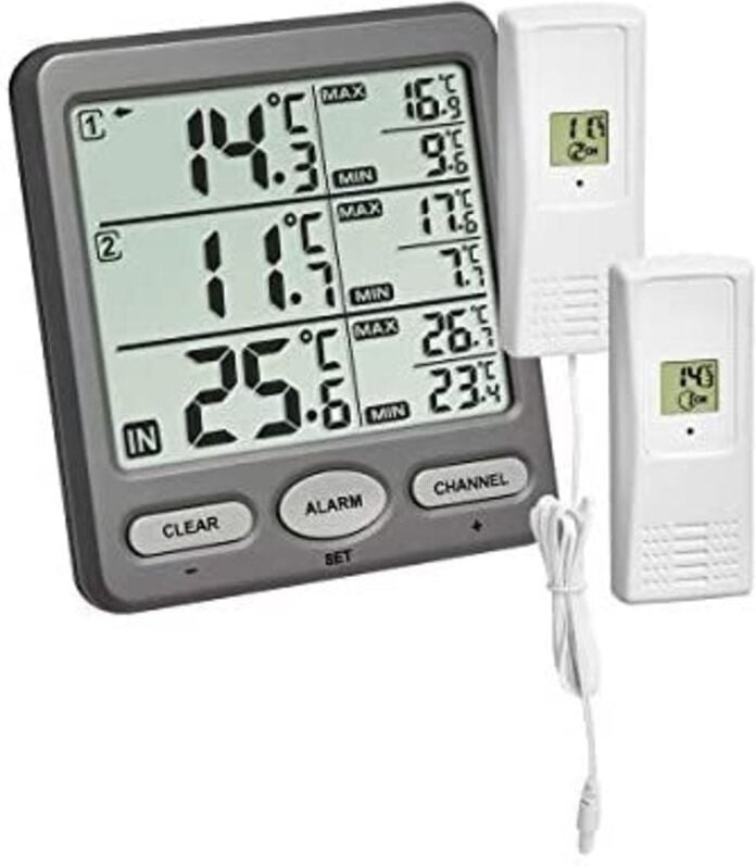Tfa Dostmann - tfa 30.3062.10 Trio Funk-Thermometer