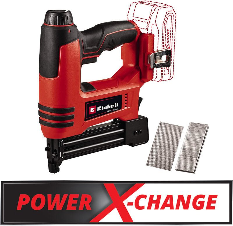 Einhell - Akku-Nagler te-cn 18 Li Solo 18 v Klammergerät Nagler Tacker Softgrip