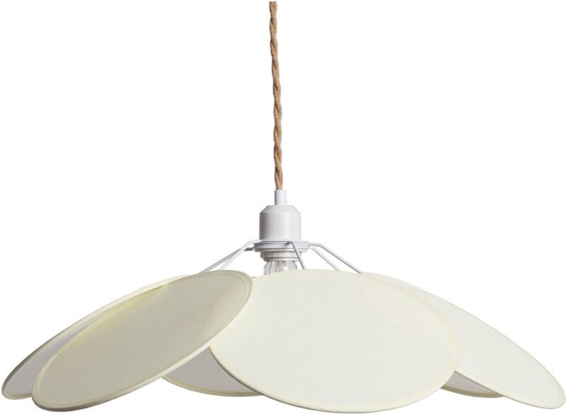 Efectoled - Pendelleuchte Stoff Kabuki Crème