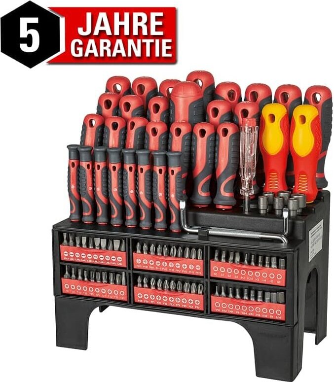 Walter Werkzeuge - Walter Schraubendreher Bit Set 100 tlg. Schraubenzieher verschiedene Modelle