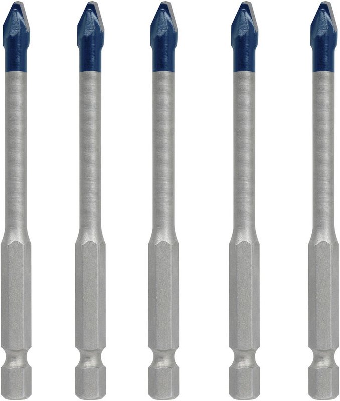 Expert HEX-9 HardCeramic Dachziegel Bohrer Set 6,0 x 90 mm 5 tlg. ( 2608900599 ) Carbide Technology - Bosch
