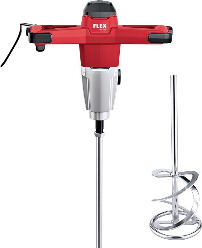 Rührwerk mxe 1202 + WR2 140, 1200 Watt, 2-Gang-Rührer mit 3-Stufen Drehzahlschalter - Flex