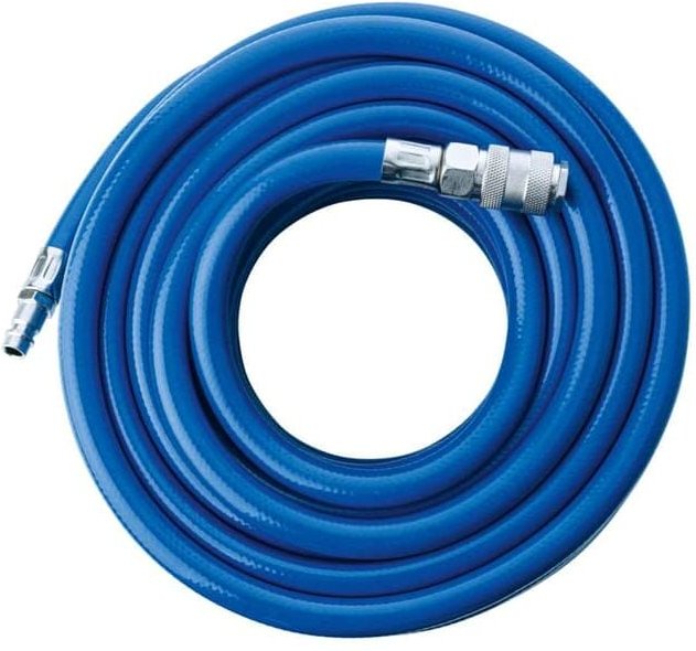 Gewebe Druckluftschlauch 15 m, 1/4 Zoll - Scheppach