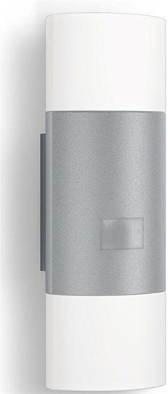 Steinel Sensor-Aussenleuchte 11W, L 910 LED silber,Aussenwandleuchte,Wandleuchte