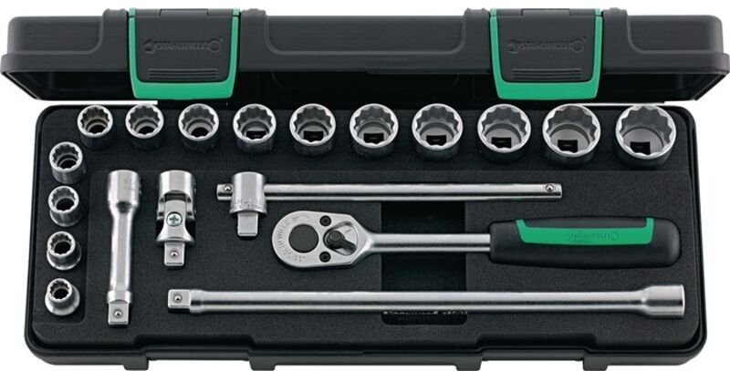 Steckschlüsselsatz 45/14/5i 19-tlg.3/8 Zoll SW 8-22mm Z.30 12KT STAHLWILLE