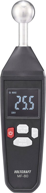 MF-80 Materialfeuchtemessgerät Messbereich Baufeuchtigkeit (Bereich) 0 bis 100.0 % Messbe - Voltcraft