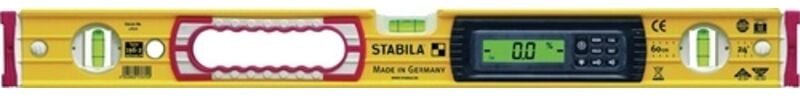 Stabila Elektronik-Wasserwaage TECH 196 Electronic IP 65, Magnetisch, mit Tasche, Ausführung: 183 cm