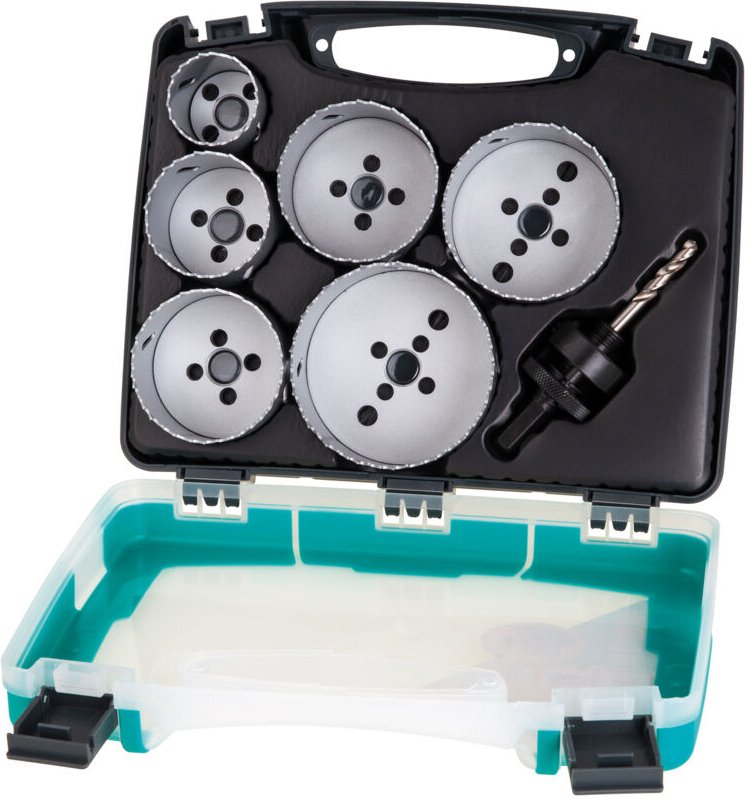 Lochsägen-Set BiM Elektrizität Sägeblätter & Sägehilfen - Wolfcraft