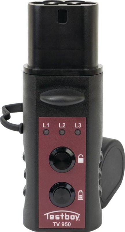 Wallboxtester TV 950 zur Prüfung elektrischer Anlagen