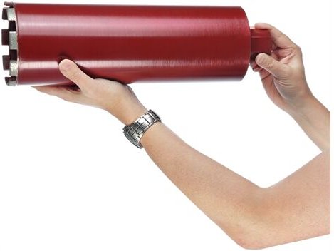 Kernbohrer Diamant 150 mm Diamantbohrkrone für Kernbohrgerät Dosenbohrer Bohrkrone Dosensenker - Melko