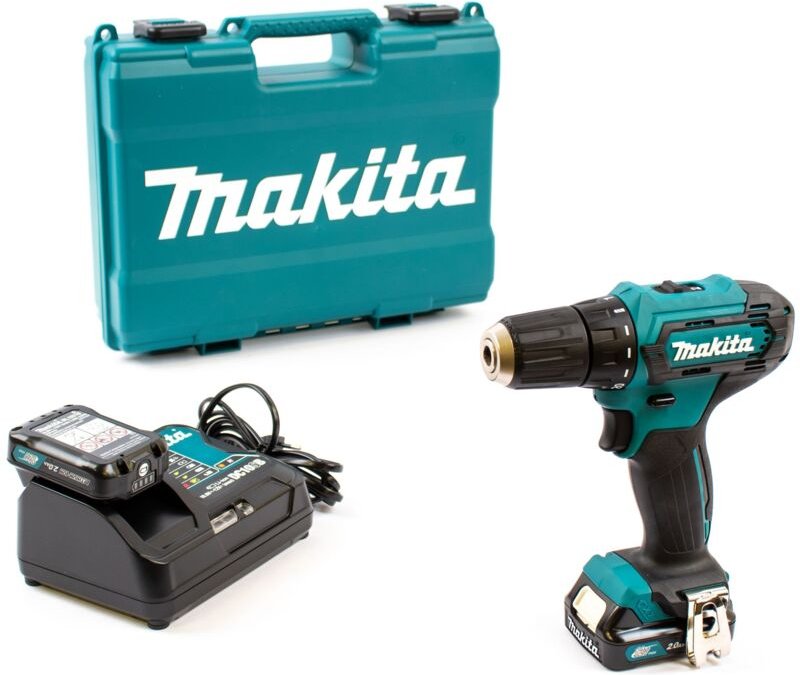 Akku-Bohrschrauber DF333DSAE 12V 2x2,0Ah Akku + Lader im Handwerkerkoffer - Makita
