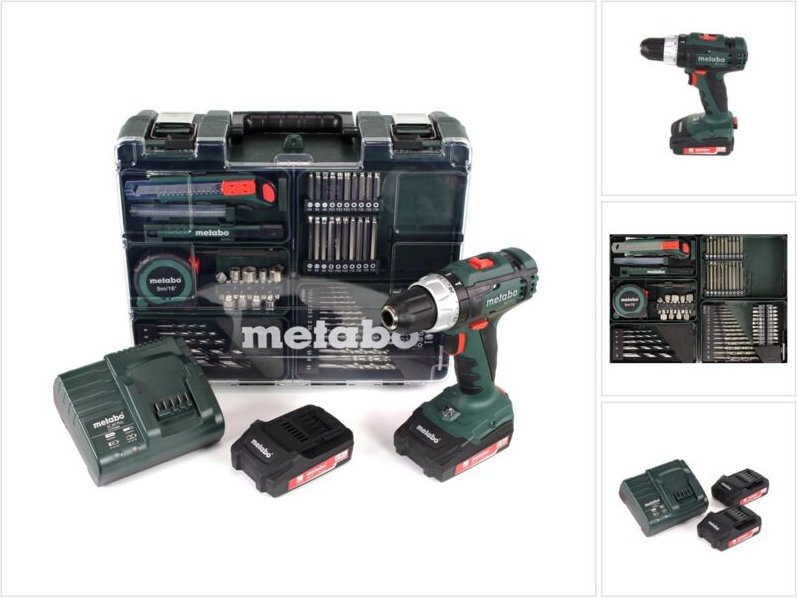 Metabo Akku-Bohrschrauber BS 18 L SET (602321870)