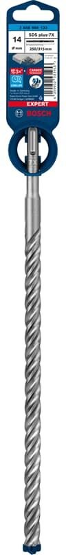 Bosch Expert Gesteinsbohrer / Betonbohrer SDS plus-7X, Ausführung: 14,0 x 250 x 315 mm, Packungsinhalt: 1 Stück
