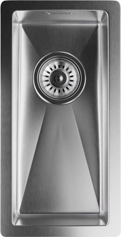 Klarstein 23x45 cm Edelstahl-Kuchenspule mit Uberlauf & Sieb - perfekte Wasserspar-Option, inklusive Spulbecken-Organize...