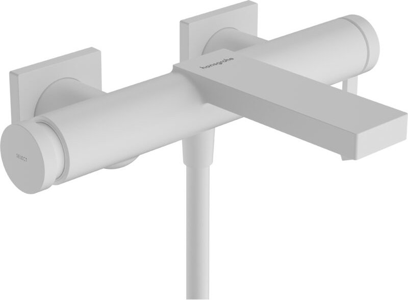 Tecturis e - Badewannenarmatur, weiß matt 73420700 - Hansgrohe