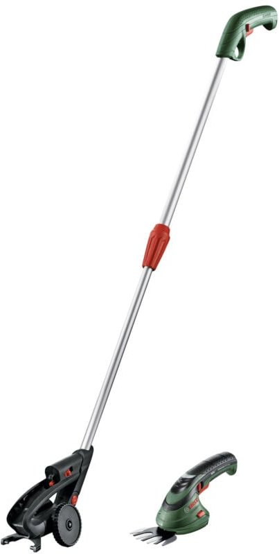 Bosch Home and Garden 0600833109 Isio Akku Grasschere, Strauchschere inkl. Akku, inkl. Ladegerät, m