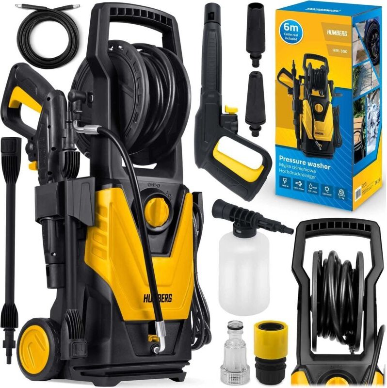 Hochdruckreiniger 230 barEinsatzbereiche: Garten, Terrasse, Balkonmöbel, TerrasseDieser Hochdruckreiniger zeichnet sich ...