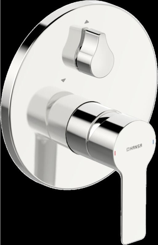 Hansa - ligna Wannen- und Brausearmatur, Fertigmontageset, mit