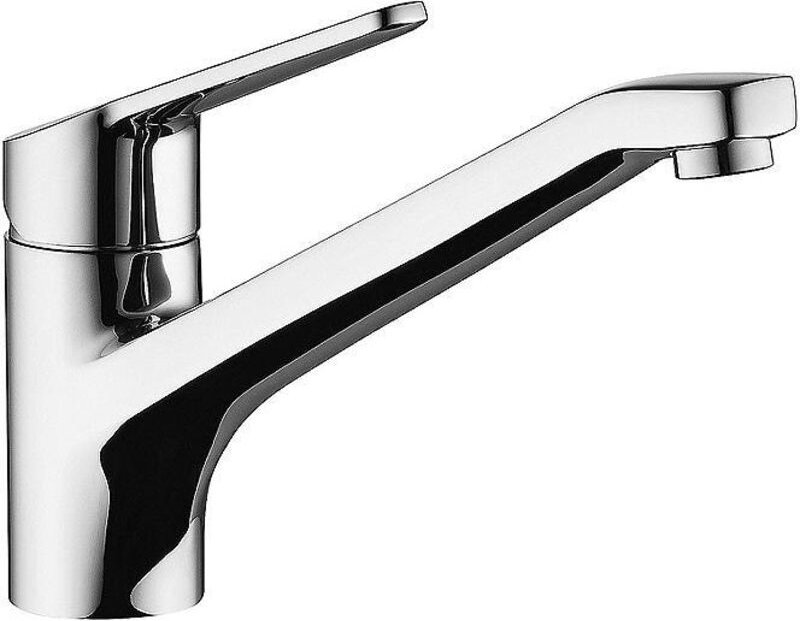 Kwc Spültischmischer Isla Schwenkauslauf Ausladung 225 mm verchromt Küchenarmatur