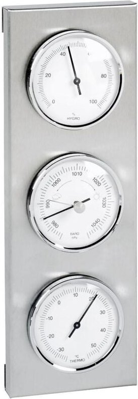 Tfa Dostmann - Außenwetterstation Thermometer, Barometer, Hygrometer 280x95xmm