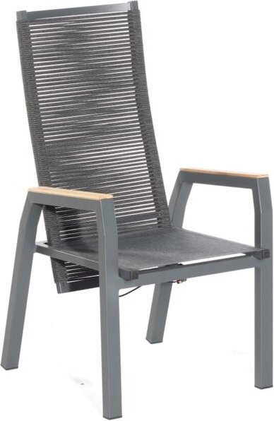 Sonnenpartner FUNCTION Relax-Dining-Sessel Gartenstuhl Loungestuhl anthrazit