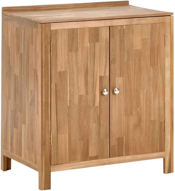 Outdoor-Küchenschrank VENOSA Akazienholz 80 cm 50 cm Braun